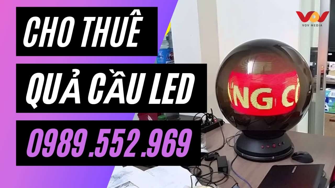 quả cầu led sự kiện hà nội