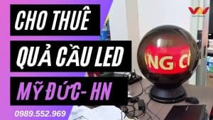giá thuê quả cầu led hà nội