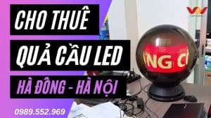 giá thuê quả cầu led hà nội
