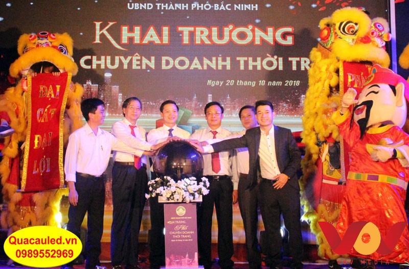 giá thuê quả cầu led bắc ninh