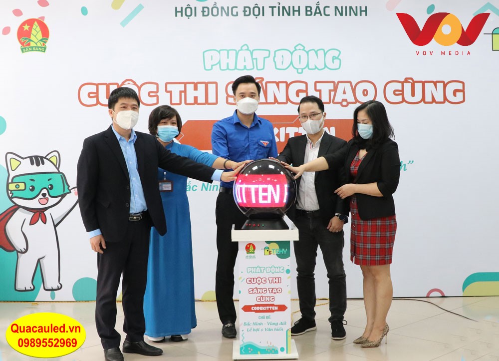 quả cầu led bắc ninh