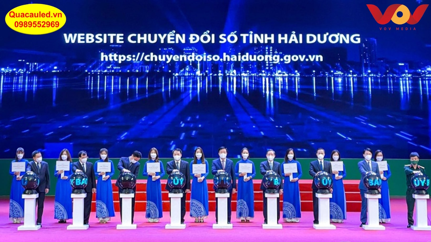 giá thuê quả cầu led hải dương