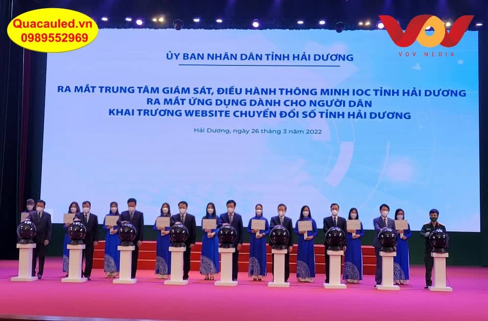 giá thuê quả cầu led hải dương