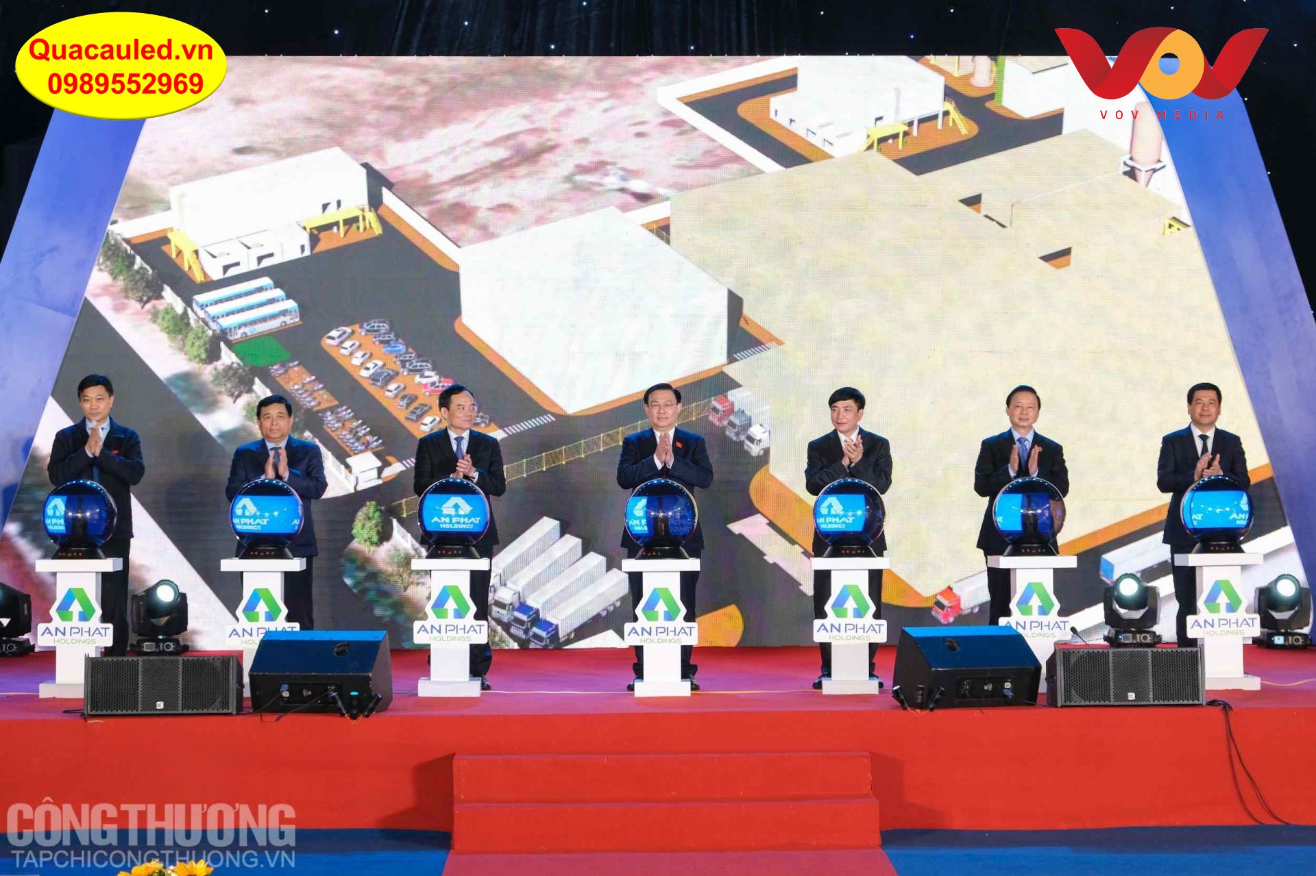 quả cầu led hải dương