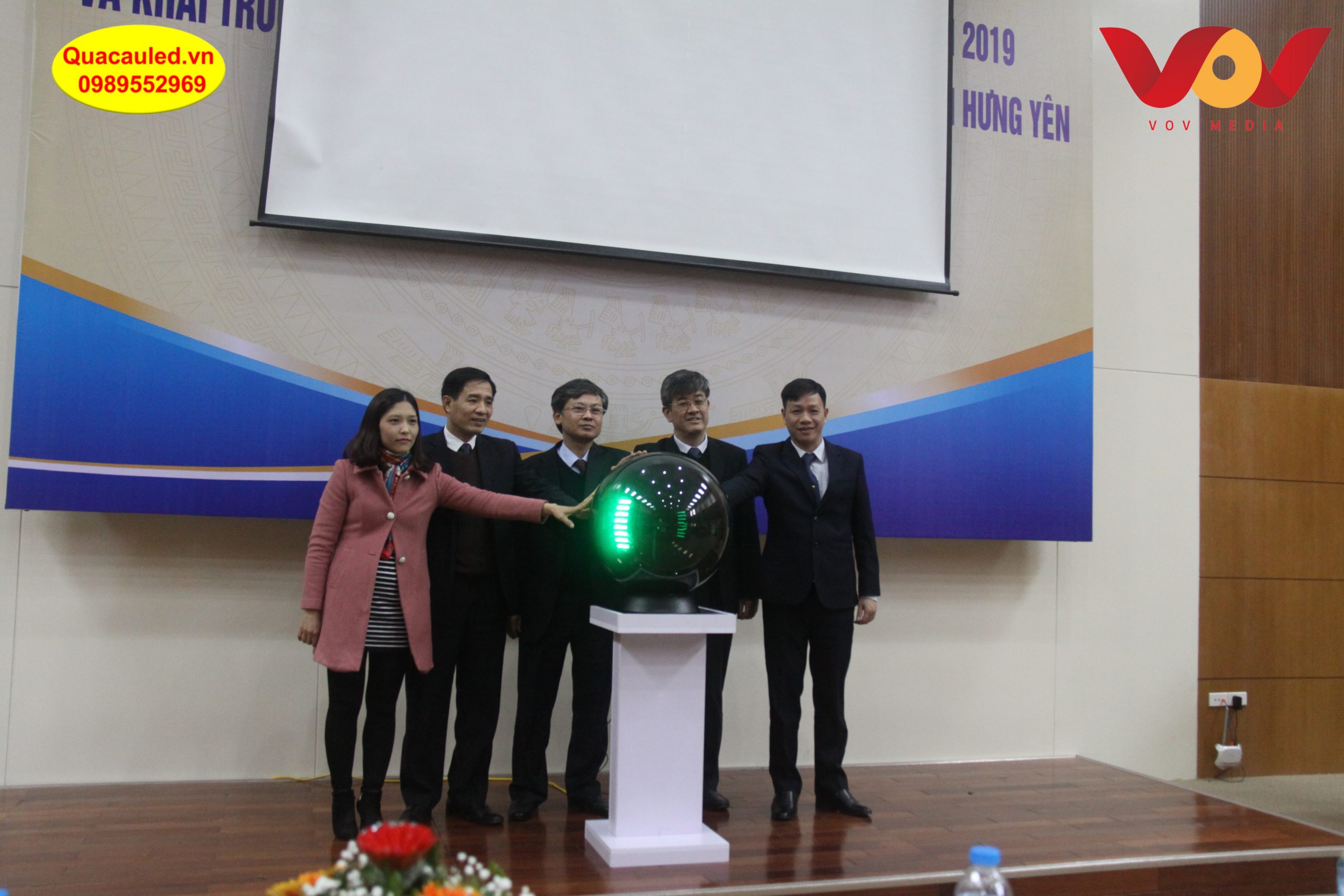 cho thuê quả cầu led hưng yên
