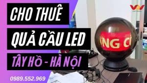 giá thuê quả cầu led hà nội
