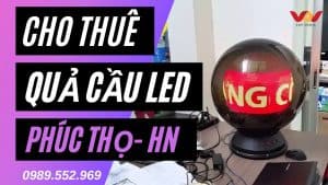 cho thuê quả cầu led hà nội