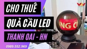 quả cầu led khai trương hà nội