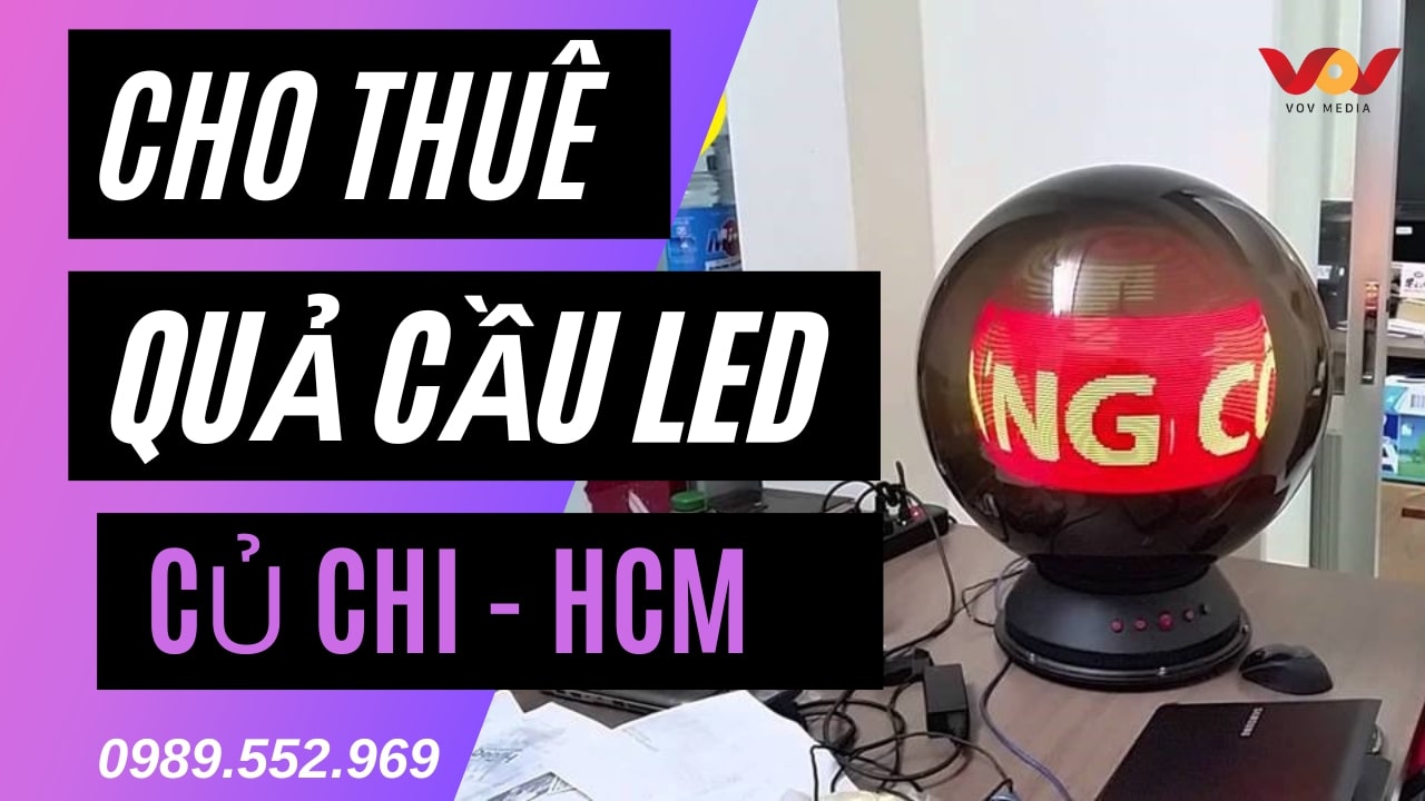 quả cầu led hcm